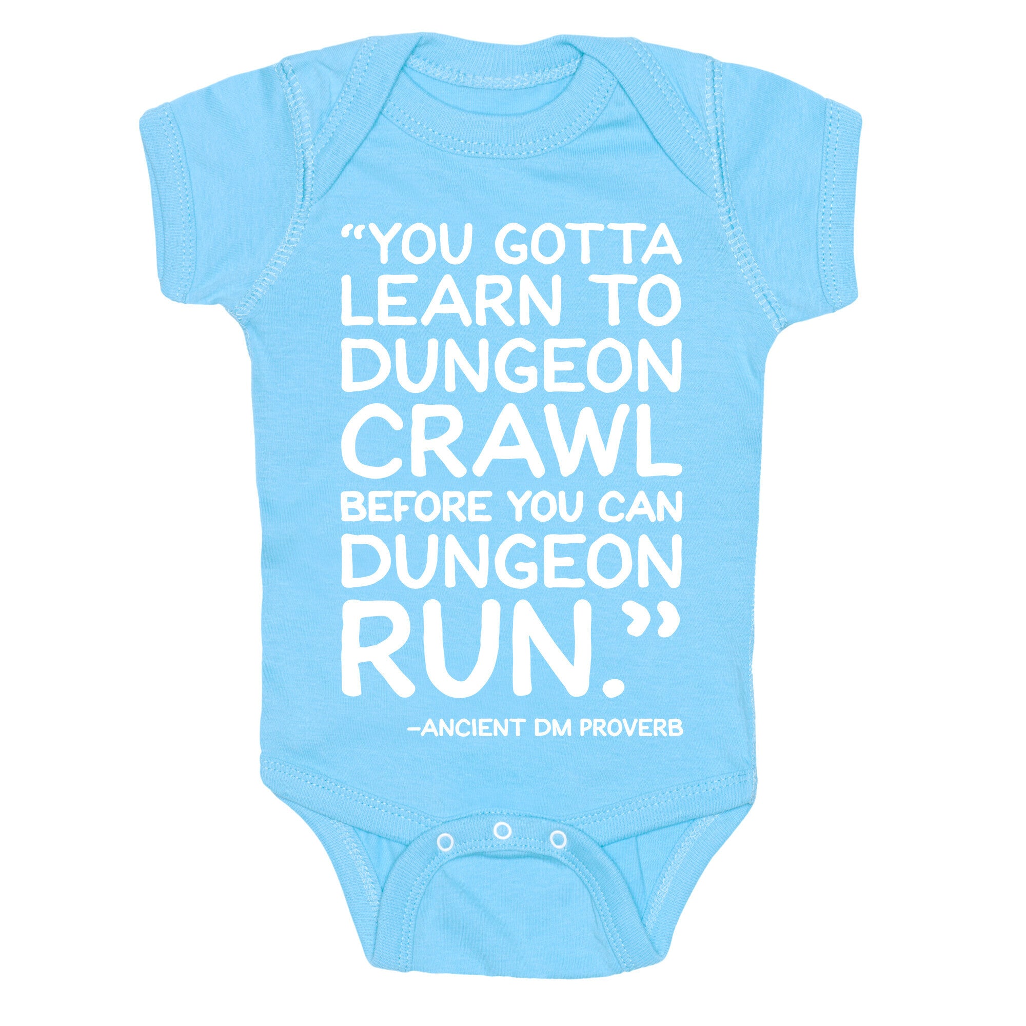 You Gotta Learn To Dungeon Crawl Before You Can Dungeon Run Baby One Piece